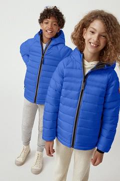 Chamarras Canada Goose Niños Outlet - Sherwood Chaqueta De Plumas Azules DI1379065